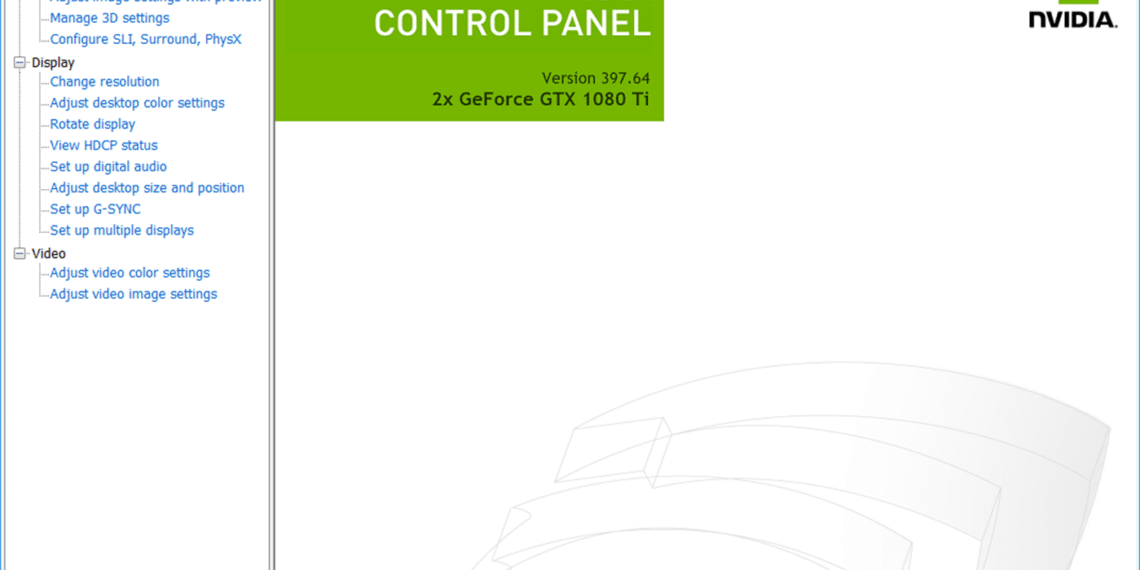 where is nvidia control panel stored